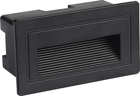 Optonica Стенно Външно Осветително Тяло LED IP65 3W с Топло бяло Светлина