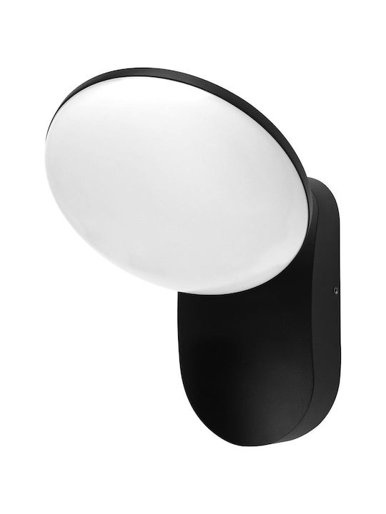 Optonica Επιτοίχιο Εξωτερικό Φωτιστικό LED IP54 12W με Θερμό Λευκό Φως