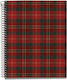 Miquelrius Ruled Spiral Notebook 100 Sheets 14.8x21cm 70gsm Highland Days Lennox