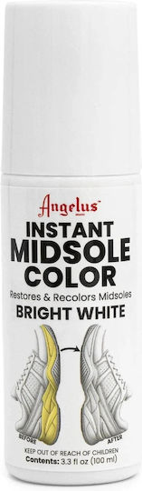 Angelus Инстантен Боя За Междинна Подметка Ярко Бял 100ml