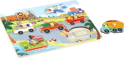 Ξύλινο Παιδικό Puzzle Σφηνώματα 9pcs Phoohi Ξύλινο Παιδικό Puzzle Σφηνώματα 9pcs Phoohi