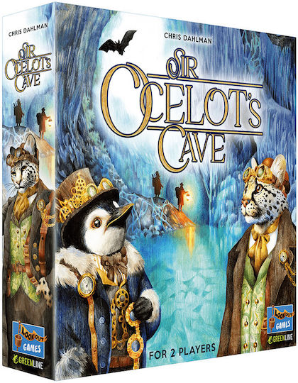 Brettspiel Sir Ocelot's Cave für 2 Spieler 8+ Jahre (EN) Lookout Games