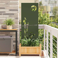 Vidaxl Placă Decorativă de Grădină Verde Măslin...