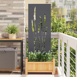 Vidaxl Placă Decorativă de Grădină Antracit 50 ...