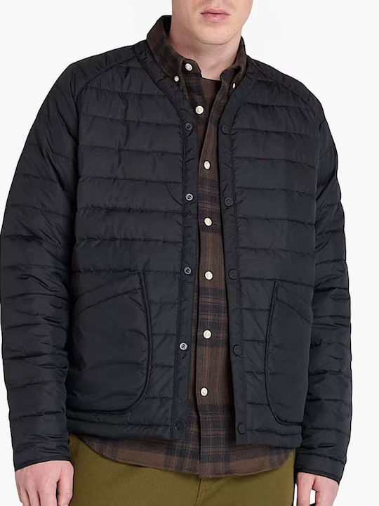Winter Jacket Bomber Waterproof Black