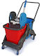 Professional Double Cleaning Cart 2x25lt Wringer