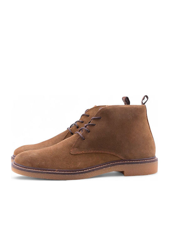 Leather Tabac Brown Men's Boots Anatomical