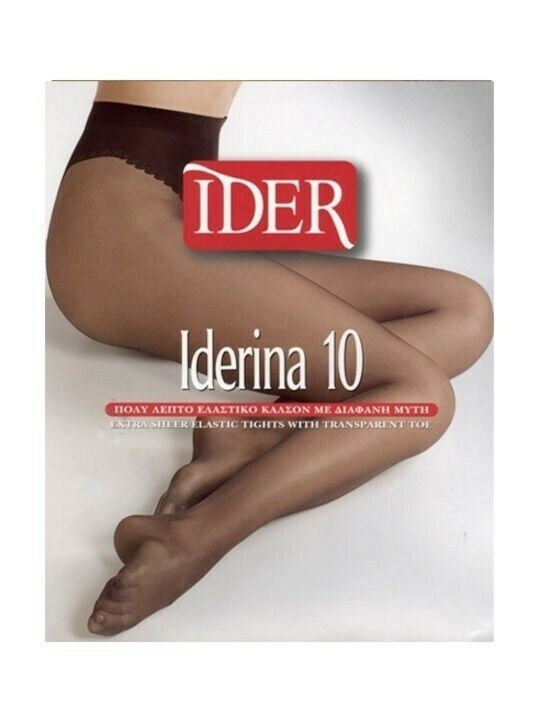 IDER Iderina Дамско чорапогащник 10 Ден Графит