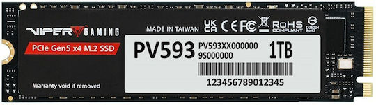 Patriot Viper PV593 SSD 1TB M.2 with PCI Express 5.0 Connection