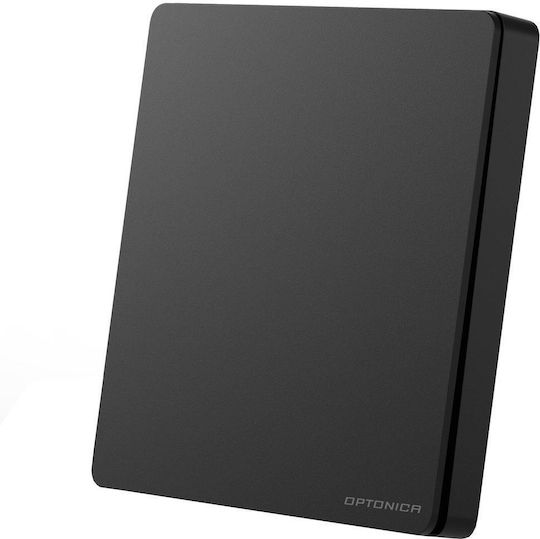 Set Comutator Kinetic Monopolar Wireless RF Negru și Controller Optonica Opt7652