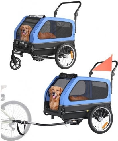 Vevor Cosul pentru transport câine până la 40kg Albastru