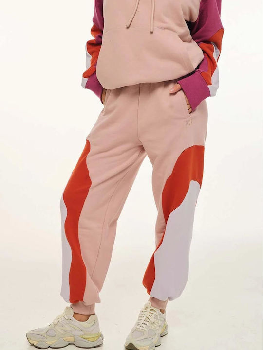 Pella Damen Jogginghosen mit Jogger Pink