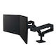 Ergotron LX Pro Dual Stand Desk Mounted for 2 Monitors up to 27" with Arm