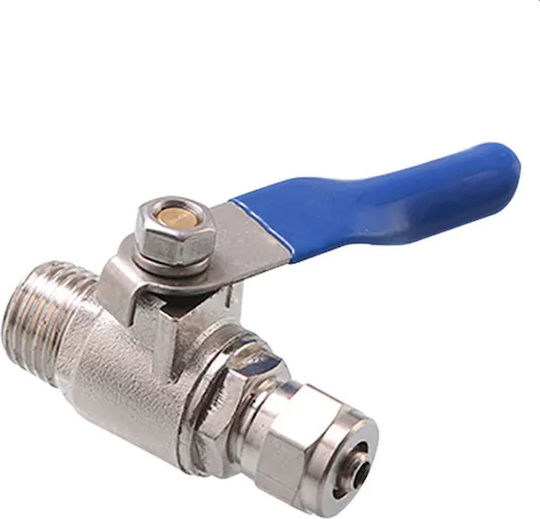 Brass Water Switch Line – Quick Connector In Line 1/4″ Male Threaded Coupling 1/4″ Water Filters