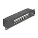 Delock Shielded Patch Panel 8 Ports Cat 6 Delock 43304