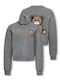 Kids' Sweater Long Sleeve Gray