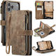 Caseme Multifunktionale Brieftasche Leder / Syn...