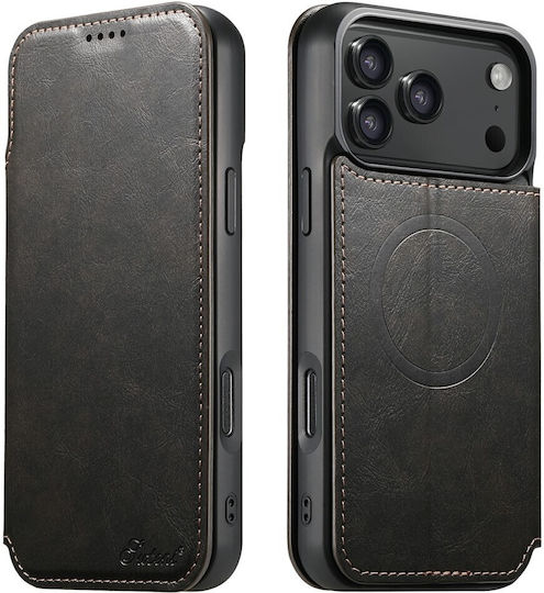 SUTENI Book Black (iPhone 17 Pro Max)