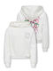 Kinder-Sweatshirt mit Kapuze White