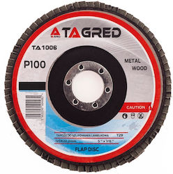 Metal Grinding Disc Tagred Ta1006 125mm/22.23mm P100
