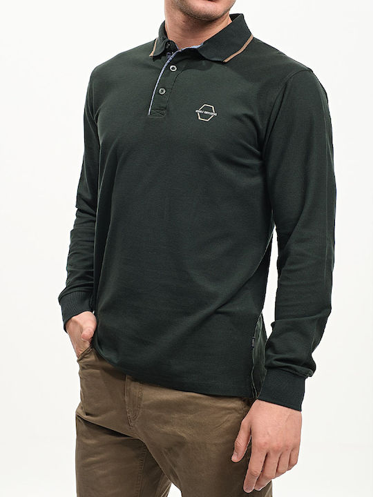 Double Polo Bluza Verde