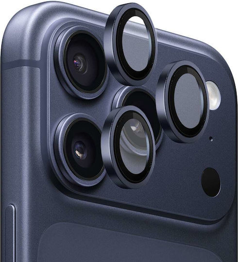 Blueo Lens Glass Προστασία Κάμερας Tempered Glass Μπλε για το iPhone 17 Pro, iPhone 17 Pro Max