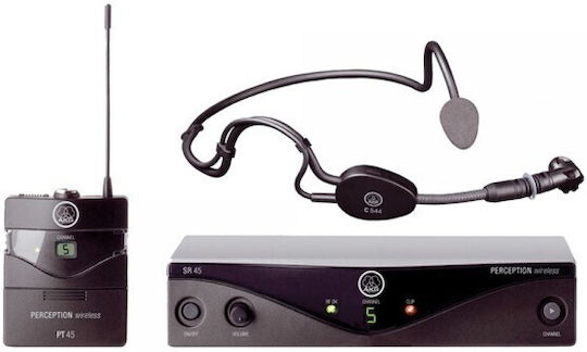 AKG WMS45 Sport Set Wireless Condenser (Small Diaphragm) Microphone Pendant, Clip On, Belt