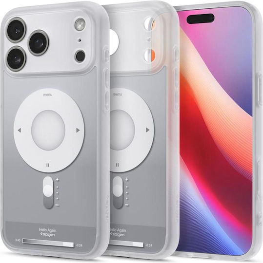 Spigen Ultra Hybrid Mag Back Cover Σιλικόνης / Πλαστικό Classic Silver (iPhone 17 Pro Max)