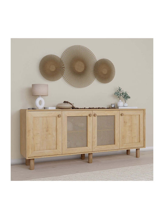 Bufet Bohemian Stejar 180x40x75cm