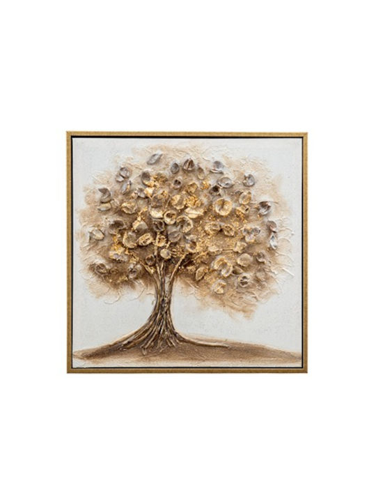 Zen Collection Πίνακας σε Καμβά 42x42cm