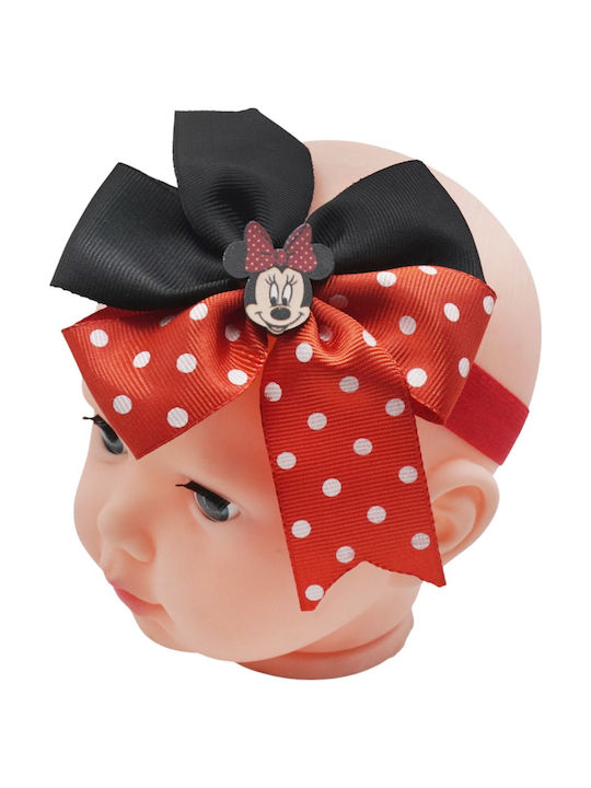 Defne Baby Детска лента за коса σε Червен Цвят 1бр