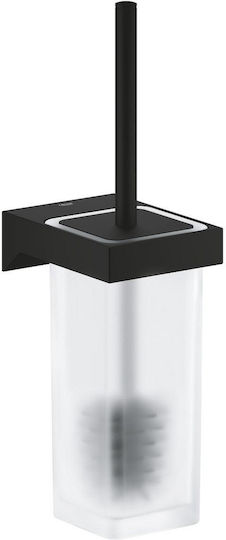 Grohe Glass Toilet Brush Black
