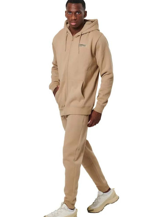 Body Action Sweatpants with Elastic Teak Beige