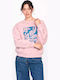 Sweatshirt Women's Sweatshirt Pink