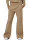 Долнище на анцуг Широк Teak Beige