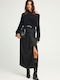 Maxi Skirt Envelope Black