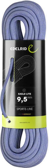 Δυναμικό Μονό Σχοινί Αναρρίχησης Eagle Light 80m Edelrid Μπλε