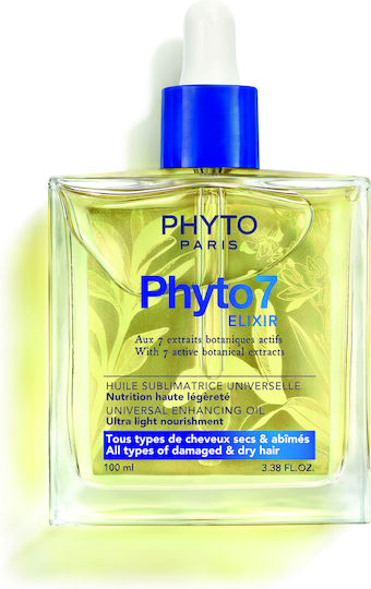 Phyto Phyto 7 Elixir Ultra Light Ulei de păr pentru Nutriție 100ml