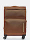 Mandarina Duck Zephyr Large Fabric Suitcase Marmalade With 4 Wheels Height 83cm
