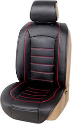 Waterproof Half Car Seat Cover 1 Piece Black Red Stripe Universal Waterproof Half Car Seat Cover 1 Piece Black Red Stripe Universal