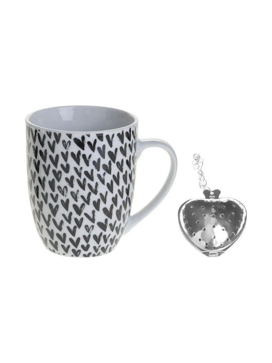 Secret de Gourmet Mug from Porcelain Black 360ml