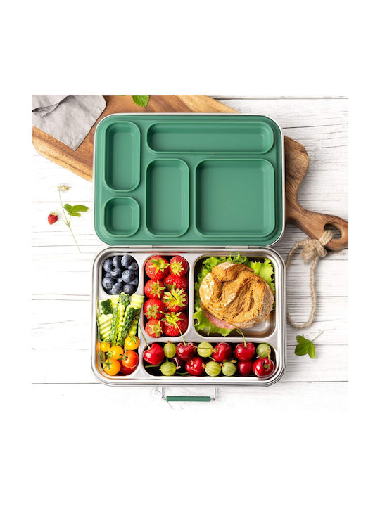 Lekkabox Cutie pentru Mâncare Inox Forest 1buc