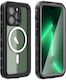 Redpepper Ip68 Dot 360 Full Cover Σιλικόνης Αδιάβροχο Μαύρο (iPhone 14 Pro)
