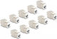 DeLock Keystone LSA RJ45 Cat.6a 10τμχ 88119