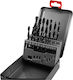 Extol Drill Bits Set 19 Burghie HSS cu Tija SDS Plus pentru Metal