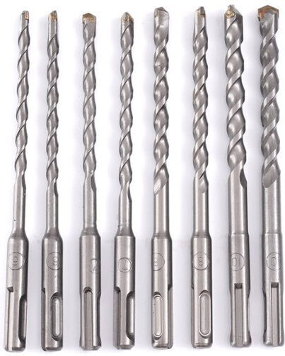 Tagred Set of 8 Drills with SDS Plus Shank for Masonry