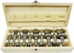 Set 10 Bituri Pentru Lemn Verke V05066 15-35 Mm Set 10 Bituri Pentru Lemn Verke V05066 15-35 Mm