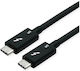 Roline Thunderbolt 5 Cable USB Type-C Passive 8K60Hz 80Gbit/s 240W T-T 0.8m Black Roline 11.02.9111