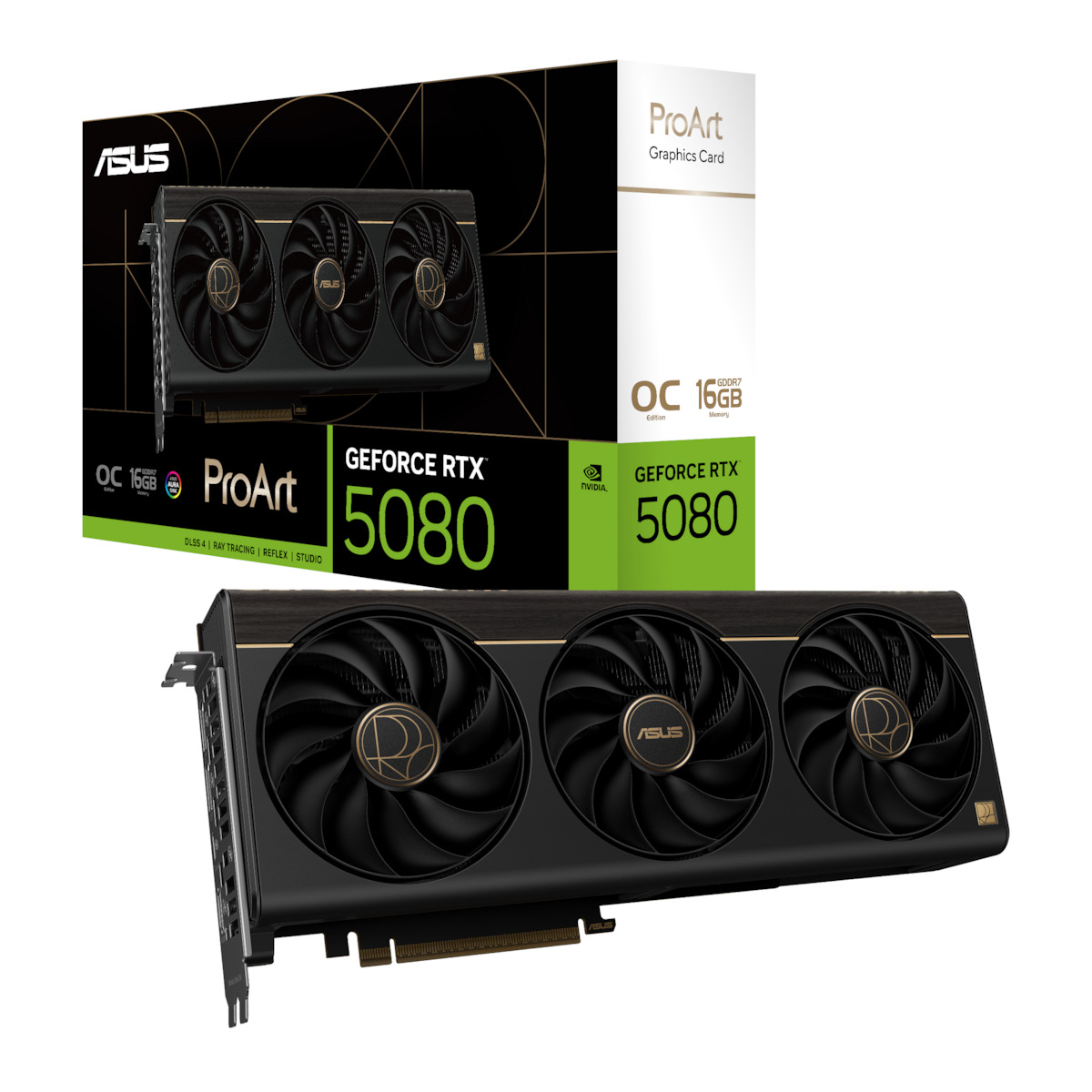 Asus GeForce RTX 5080 16GB GDDR7 ProArt OC Κάρτα Γραφικών