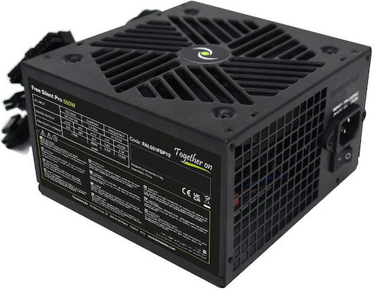 Tecnoware 550W Schwarz Computer-Netzteil Voll verkabelt (FAL551FSP12)